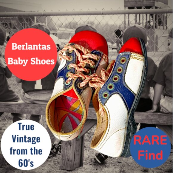 Berlantas Vintage Children's Shoes - Picture 1 of 16